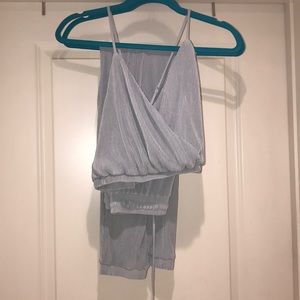 Blue top & pant set!